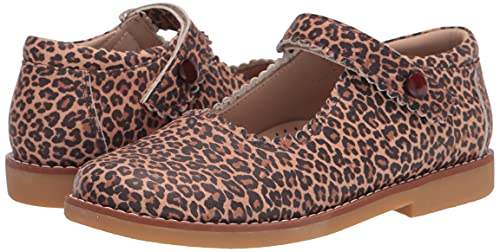 Elephantito Girls Mary Jane Flat, Mini Leopard, 7 Toddler #TOP6