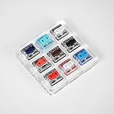 Coisuim Kailh Switch Tester 3X3 Kailh Choc Low Profile Switches 9-Key Kailh SMD RGB Low Profile Switches for Mechanical Keyboards (Choc Switch Tester x1)