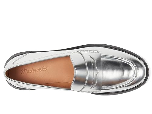 Image of Madewell Women's The Vernon Loafer in Specchio Leather