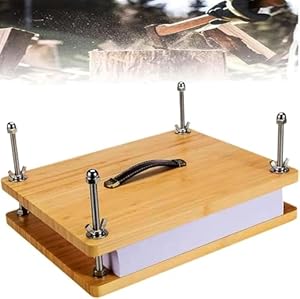 Kadxyan SD0264 Holzbuchpresse mit Griff