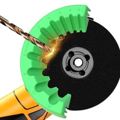 Angle Grinder Drill Bit Sharpener, Drill Bit Sharpener for Angle Grinder, 3-12mm Multi-Specification Drills Bits Grinding Tool, Precision Grinding Attachment DrillBits Sharpening Guide Tool