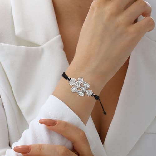 Pardon Crucifix Religious Bracelet for Women Men,St Benedict Bracelet,Milagrosa Medal Bracelets,La Cruz Del Perdon Catolica,Crucifijo Del Perdon,Crucifijos Catolicos,Medalla De San Benito Bracelets4