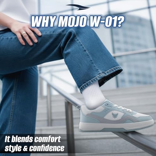 Image of ASIAN Mojo W-01 Women's Sneakers with Premium Comfort Cushioning | Lightweight & Durable Sneakers for Training | Travel & Daily Style for Women & Girls