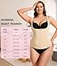 Eleady Women's Underbust Corset Waist Trainer Cincher Steel Boned Body Shaper Vest with Adjustable Straps (M, Beige)