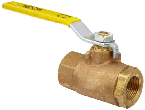 Dixon BBV75SR Bronze Ball Valve, Deadman Spring Return Handle, 3/4