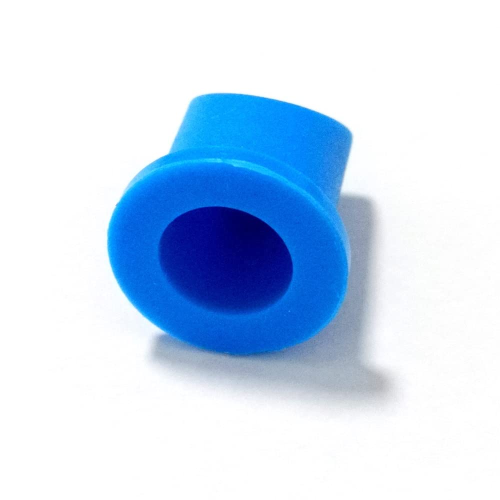 UP100 10 Pieces Blue Silicone Duckbill Valve One-Way Check Valve 18.5 x 10.3 x 19.5mm for Liquid and Gas Backflow Prevent