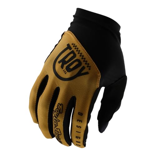 Troy Lee Designs Flowline MTB Glove X-Large Eyez Gold