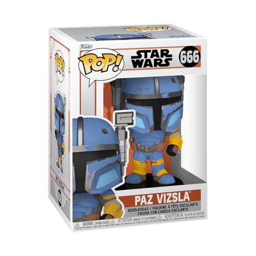 Funko POP! Vinyl: Star Wars: the Mandalorian S9, Paz Vizsla, Collectable Vinyl Figure, Gift Idea, Official Merchandise