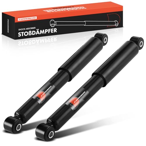 Frankberg 2x Ammortizzatori per sospensioni Ammortizzatori per telaio Posteriore sinistro destro 401mm Pressione del gas Compatibile con Idea 350 2003-2016 Musa 350 2004-2012 Replace# 313560, 343414