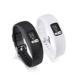 WEINISITE Silikon verstellbares Ersatzband Armband für Garmin vivofit 4 (#2, L)