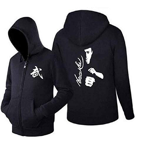 Bruce Lee - Sweat zippé à Capuche et Manches Longues pour Hommes Cover
