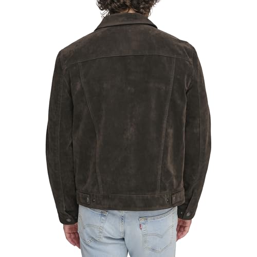 Image of Levi's Men's Faux Leather Classic Trucker Jacket