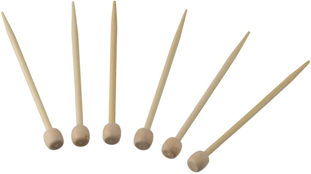 diyhub 40 Pcs Marking Pins Single Pointed Knitting Needles,2.75 Inch Mini Knitting Positioning Needle for Beginners DIY Craft Making