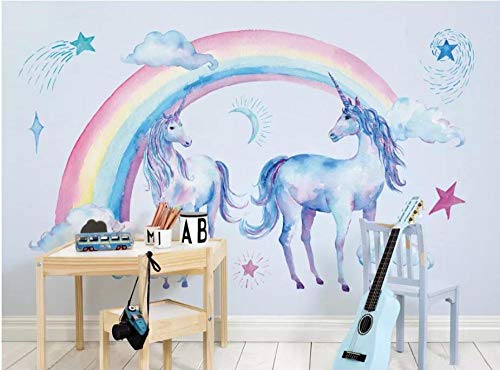 Papier peint mural 3D dessin animé grand format intissé - 3
