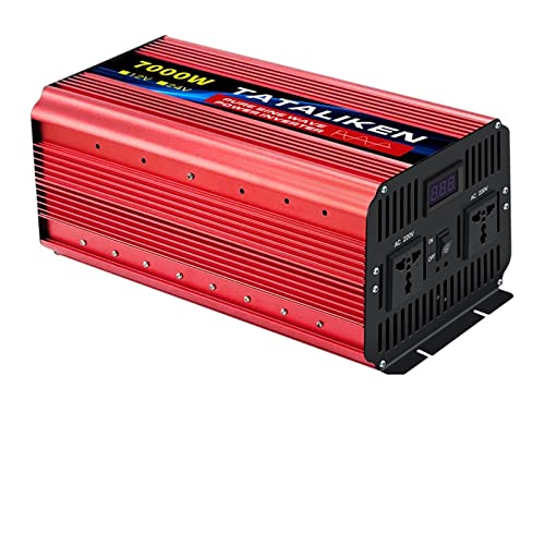 Onduleur solaire pure sinus 12V 220V 8000W pour kit de panneaux photovoltaïques