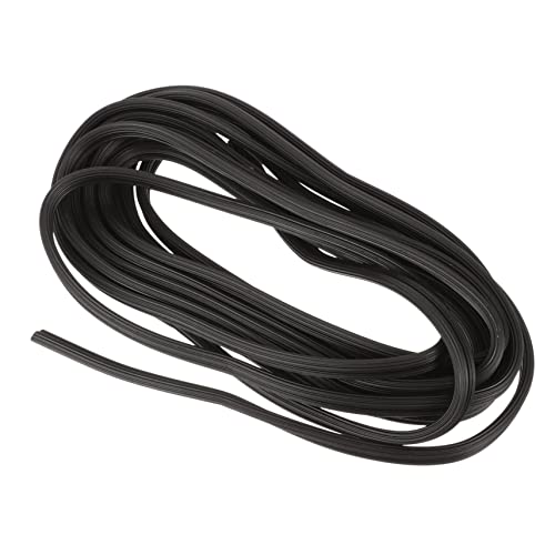 SOLUSTRE Window Screen Strips Window Screen Parts Window Mesh Windows Spline for Window Screen Window Screen Spline Screen Tool Roller Screen Spline Tool Rollers Thermoplastic Rubber Black