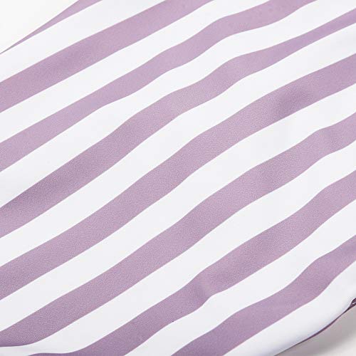 Image of JerrisApparel Little Girl One-Piece Swimsuit Ruffled Sleeve Swimwear Bathing Suit Beachwear