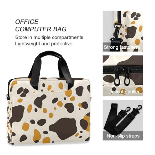 Funda para portátil con estampado de vaca ALAZA 13-15.6 pulg miniatura 5