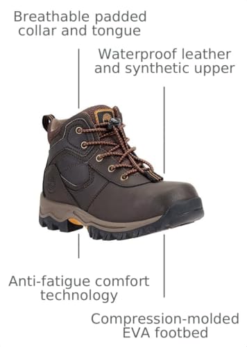 Image of Timberland Kids' Mt. Maddsen Waterproof Hiking Boots