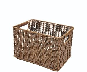 ダイカイ トークスタック PE柳 スタッキングS BR W26×D18×H17.5cm 73762-S
