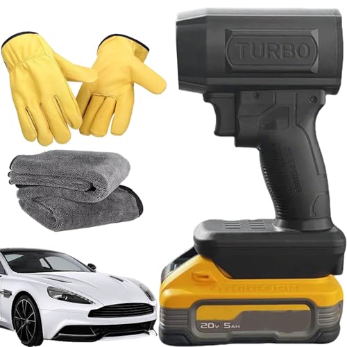 Jet Blower 2.0, 2026 New Storm Industries Jet Blower, 160,000 RPM 200 Mph, Portable Handheld Cordless Jet Dry Blower, High-Power Turbo Leaf Blower for Car, Patio, Snow, Dust (for Dewalt)