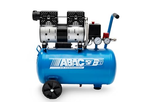Compresseur D'Air 50L 8 Bars 1.5KW - Moteur 2CV Silencieux Avec Kit 5 Accessoires (Peinture, Gonflage, Soufflage…)