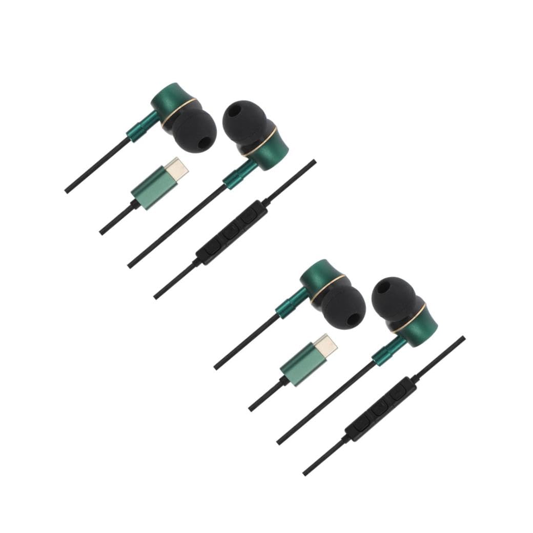 DOITOOL 2 Cuffie Con Cancellazione Del Rumore Jack C Auricolari In-ear Angolati A 45 Gradi Per Un Suono A 360°