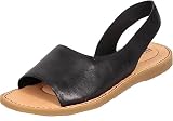 BORN Inlet Women's Sandals, Black, 8