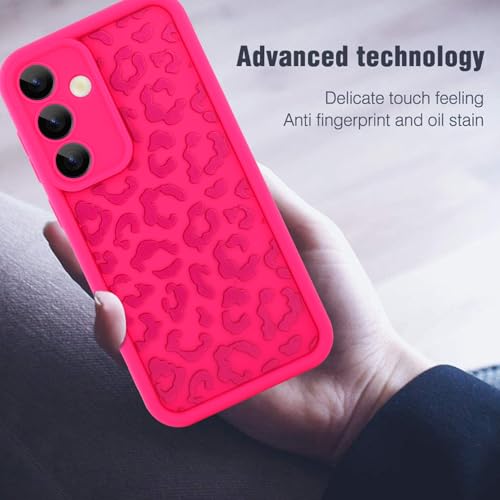 Image of Compatible with Samsung Galaxy S25 Plus Case, Hot Pink