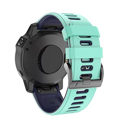 Bracelet silicone anti-irritation pour montre Garmin Fenix 6 7