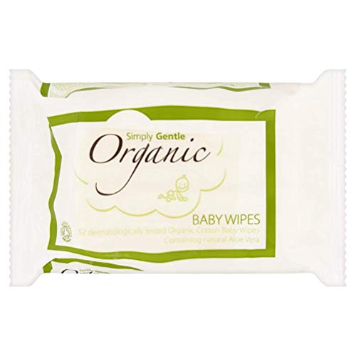 Simply Gentle - Toallitas orgánicas para bebé (52 toallitas)