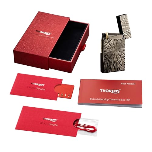 THORENS Blooming Radiance - Black Lighter Gift Box, Classic Vintage