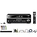 Yamaha RX-V385 5.1-Channel Surround Sound 4K Ultra HD AV Receiver with Bluetooth Home Theater System Bundle with Accessories