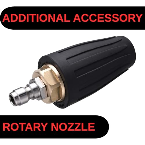 Image of H5 2200W High Pressure Car Washer, 165 Bar, 8.5L /Min, Induction Motor with Thermal Cutoff, 8M Steel-Reinforced Hose, Rotary Nozzle, Portable for Bike & Home Cleaning, 1-Year Warranty