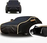 【Tela impermeable y transpirable】Esta funda para automóvil está hecha de tela Oxford 210, que es suave, sedosa y elástica, y es un material impermeable, transpirable y duradero de alta calidad.