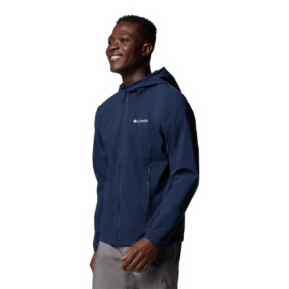 Columbia Heather Canyon II Hooded Jacket, Chaqueta De Softshell Cortavientos para Hombre