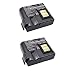 (2PACK) Replacement Battery for QLN420 ZQ630 P1040687 P1050667-016 BTRY-MPP-68MA1-01 Printer 4400mAh 7.4V