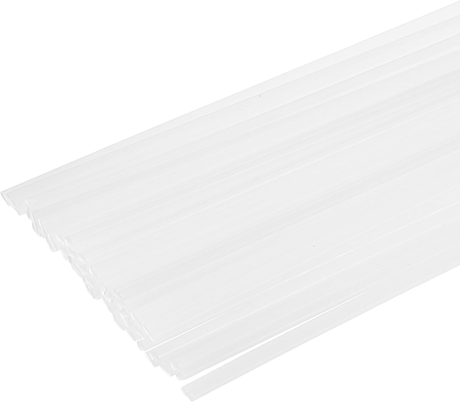 HARFINGTON 5set(10pcs) Plastic Welding Rods 40inch PP Welding Strips Welder Rods for Car Bumper Kayak Daily Repair Plastic Welder Car Bumpers, Black