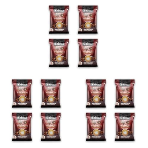 Image of Bevzilla 4X50g Classic Strong Coffee Powder|Ideal for Espresso, Latte & Cappuccino | Perfect for Hot & Cold Coffee (Pack of 3)