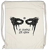 Gewicht: 140 g/m² Urban Backwoods Lexa Fight is Over Turnbeutel Sporttasche