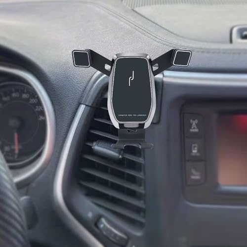 BEHAVE Car Phone Holder fit for Jeep Cherokee 2015-2018,Adjustable Phone Mount for Cherokee 2015-2018,Compatible for iPhone,Android and All Phones