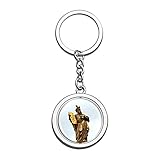 Der innere Kreis des Kristalls kann gedreht werden und die beiden Seiten haben das gleiche Muster.