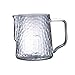 CXJJ jarra de crema de vidrio borosilicato Espresso Leche Jarra espumoso Café Leche espumoso Taza de café Jarra al vapor Puede ser escalado aoy salsa plato