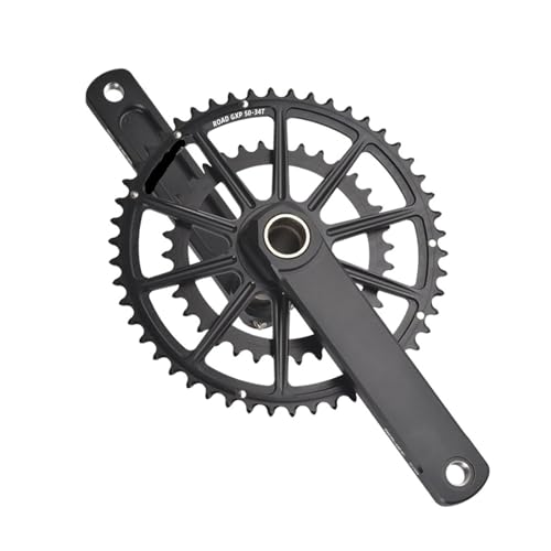 Pédalier vélo route ultraléger compatible transmission 20/22 vitesses