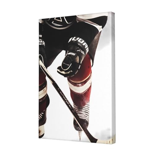 Hockey sur glace tableau cadeau idéal pour jeune joueur et fan de sport