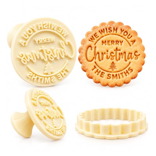 Christmas Cookie Stamps Personalized Cookie Stamps...