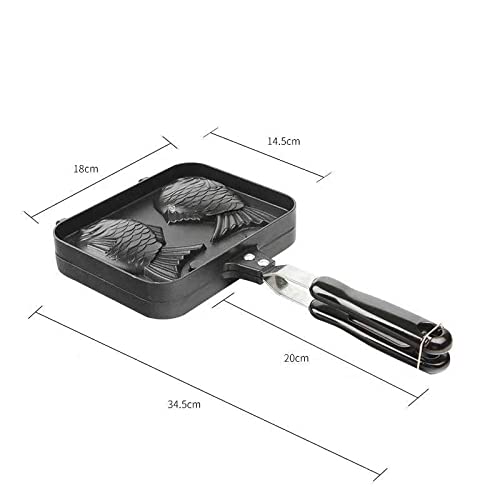 Amazon | たい焼き器 家庭用 たい焼きメーカー 直火式 テフロン加工