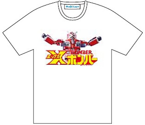 T-Shirt X Bomber Big Daiekkusu Blanc L idéal pour vos sorties geek