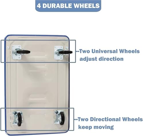 Carretilla plegable de acero para carga hasta 330 lbs miniatura 6