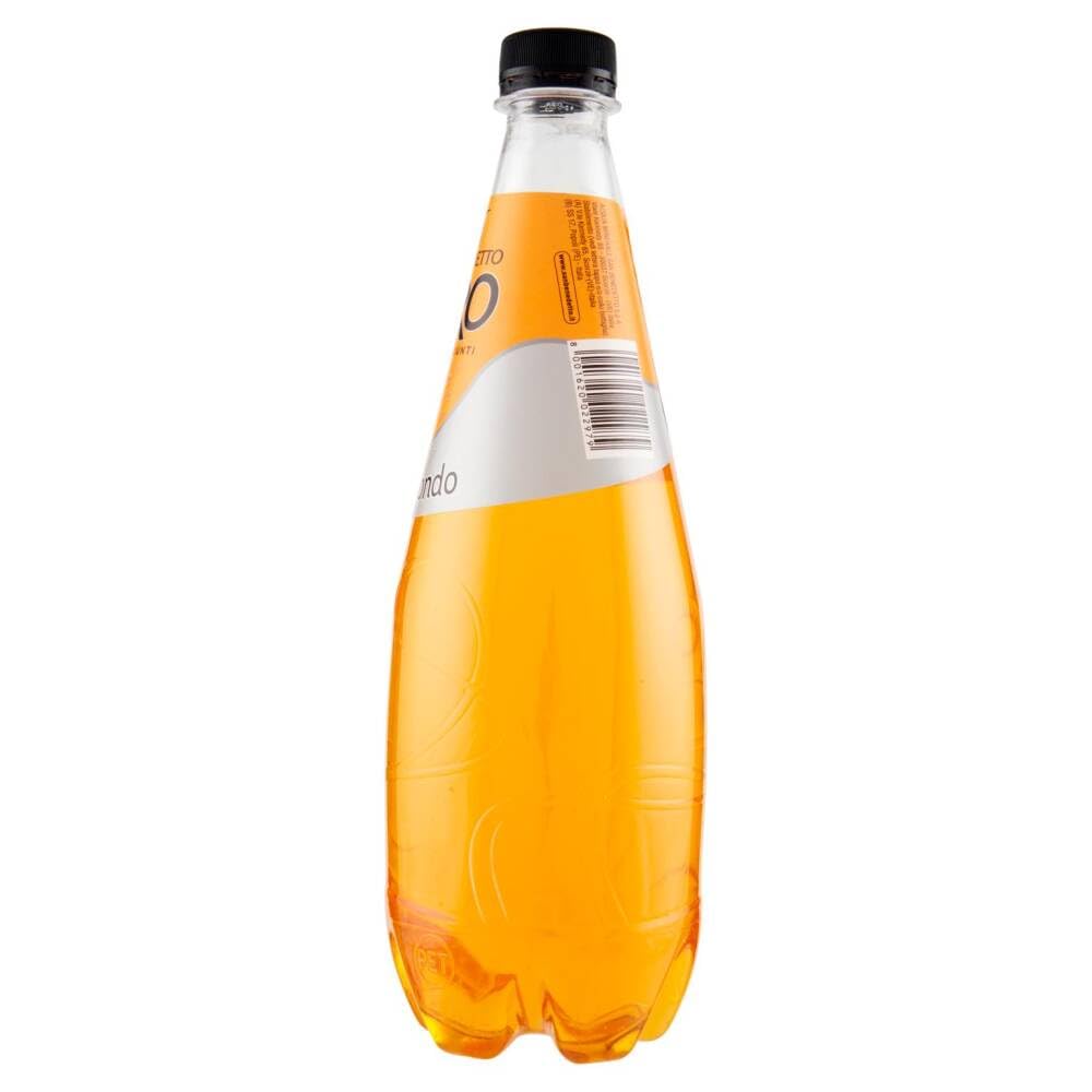 San Benedetto Ginger biondo Zero PET aperitivo ohne Zucker 12x 0,75l, hne Zucker Softdrink ohne Zucker, erfrischend Aperitiv-Aperif sugarfree + Italian Gourmet polpa 400g